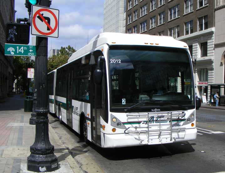 AC Transit Van Hool AG300 2012